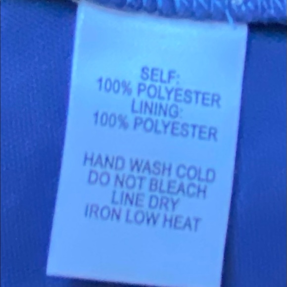 NWT Lulu’s Slate Blue Long Sheer Dress/Gown - Picture 10 of 10